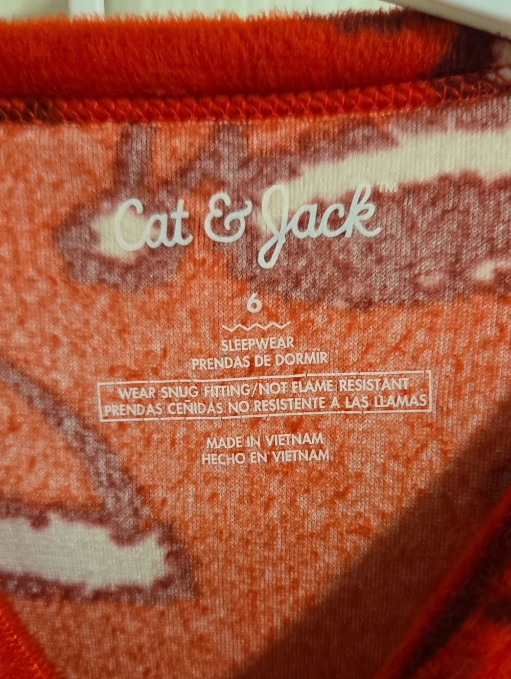 Cat & Jack snuggly soft Christmas Santa Hats pajamas
